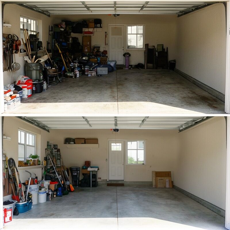 Garage cleanout in Brooklyn