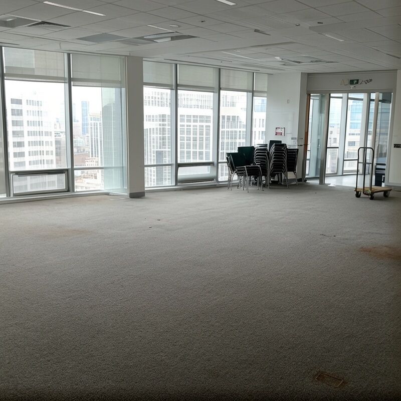 Commercial office cleanout