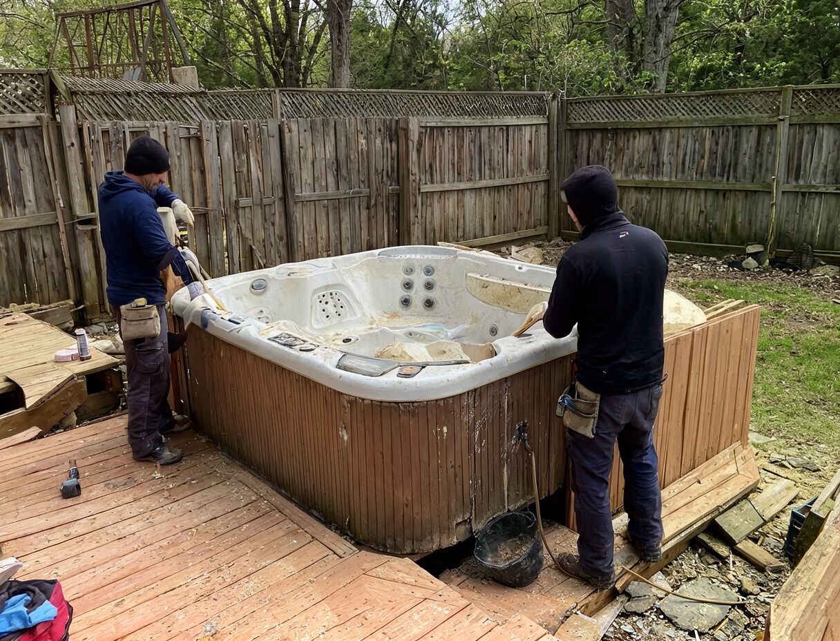 Hot Tub Removal